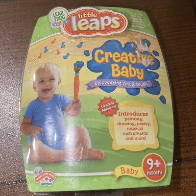 Leap Frog Little Leaps Creative Baby Discovering Art & Music Game 9+ Months NEW