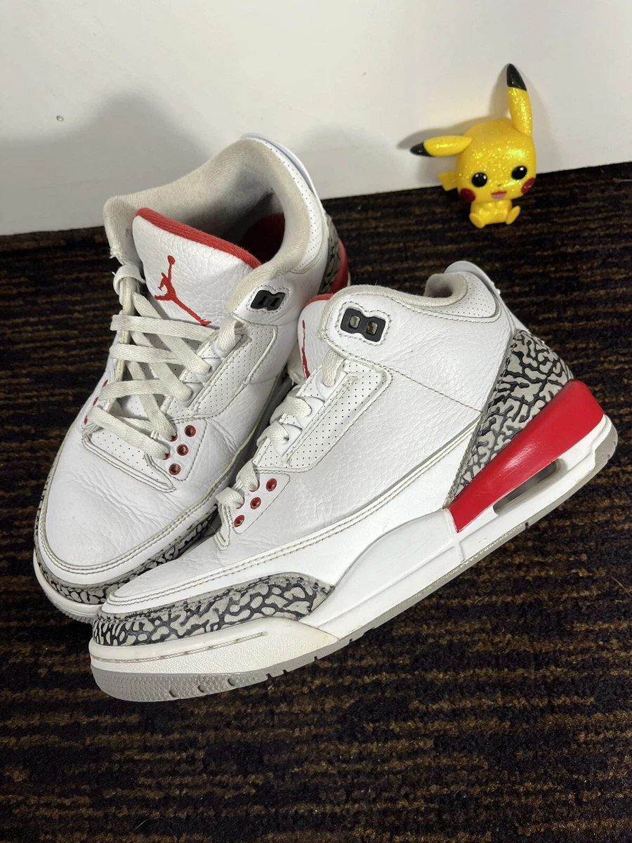 Jordan 3 hotsell fire red 2018