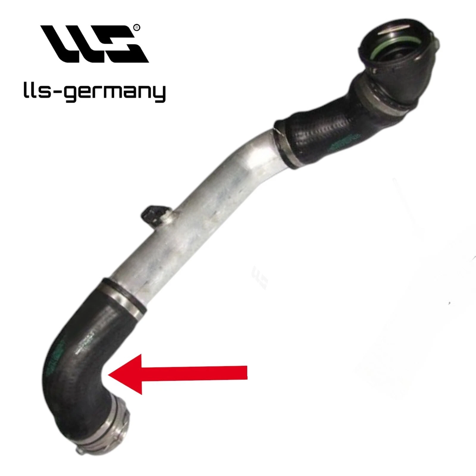 Ladeluftleitung Schlauch unten für BMW 5er E60 E61 530d / xd 11617799401 - Bild 7 von 8