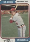 1974 Topps - Mike Tyson #655