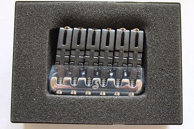 Schaller Hannes Steg Bridge Brücke chrom Gitarrenbau  Best Of All Worlds 