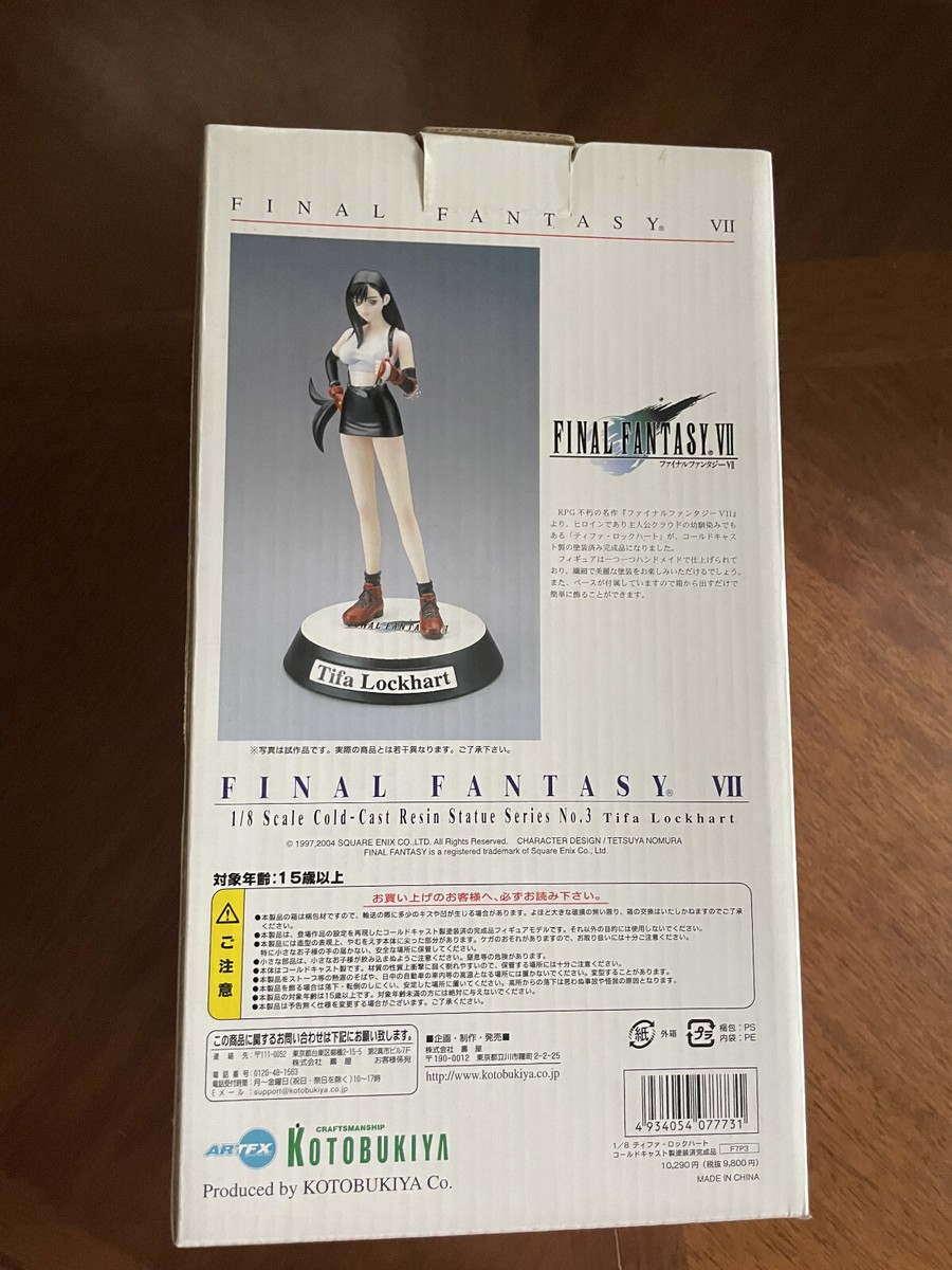 Final Fantasy 7 Ⅶ Tifa Lockhart Cold Cast 1/8 Figures Dolls