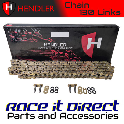 Kette für Yamaha YZF-R125 Monster Energy Moto GP Ed 2020 Gold X-Ring Hendler