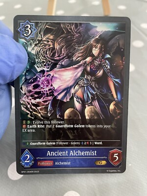 Shadowverse Evolve - Ancient Alchemist - Gold - BP01-054EN - MINT