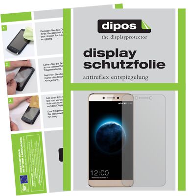 2x Schutzfolie für Leagoo T8s matt Displayschutzfolie Folie Display Schutz dipos