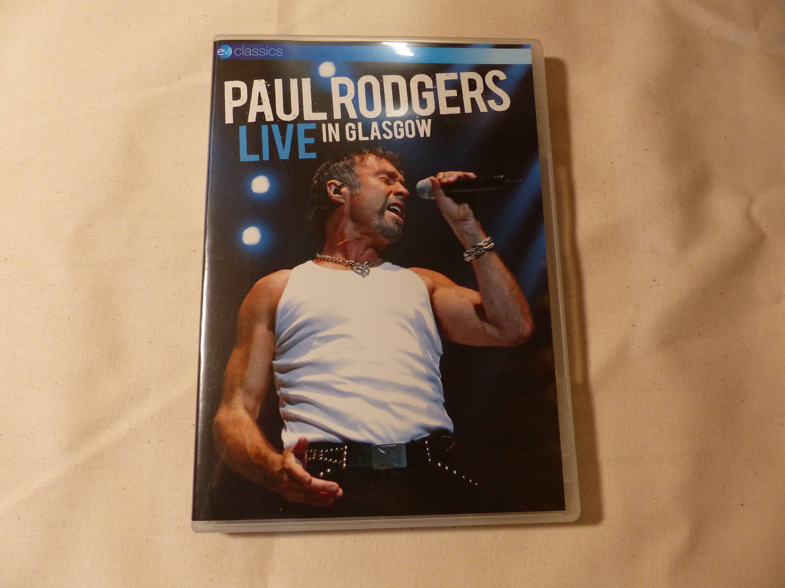 Paul Rodgers: Live in Glasgow DVD (2013) UNPLAYED Live Rock Music Concert
