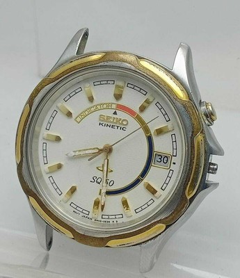 Seiko Kinetic SQ50 5M42-0C40 Vintage 