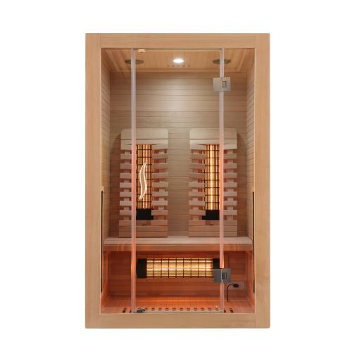 Sanotechnik Malmö 2 Infrarotkabine Wärmekabine 2 Personen 120x105x190 cm
