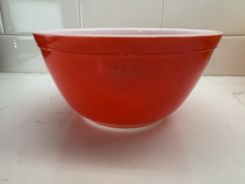 Vintage Pyrex Friendship Set of 4 Mixing Nesting Bowls 401 402 403 404 - Picture 9 of 17