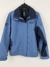 NWT Columbia Bugaboo 80th Anniversary Jacket Shell Womens M Blue Waterproof