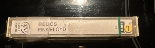 Pink Floyd Relics 1971 Cassette Tape RARE UK Import Sealed Original - Picture 7 of 24