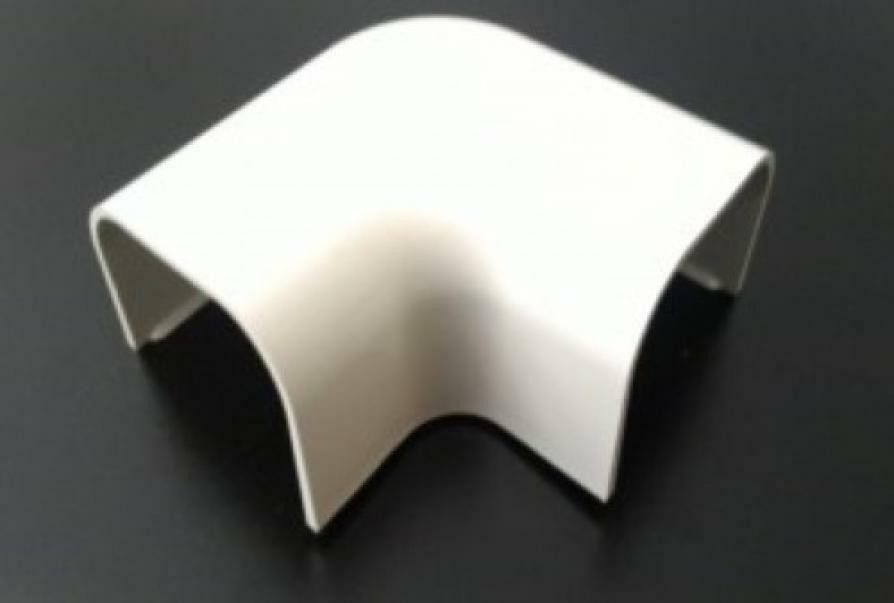 MCAIR ANGOLO PIATTO 080 PER CANALA DI CONDIZIONAMENTO 8X6 CM MAAP080