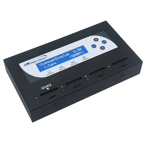 SDMiniDup 1 to 3 Standalone SD/MicroSD Card Flash Memory Drive Duplicator Copier