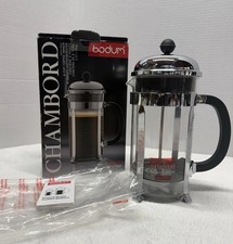 French Press Coffeemaker - Black Course Ground Brewing Bodum Chambord 8-Cup