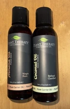 NEW PLANT THERAPY PURE CARRIER OIL 4 FL OZ COCONUT OIL OR ALMOND OIL