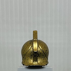 LEGO Minifigure Part Speckle Black Gold Helmet Atlantis Portal Emperor 7978 8078