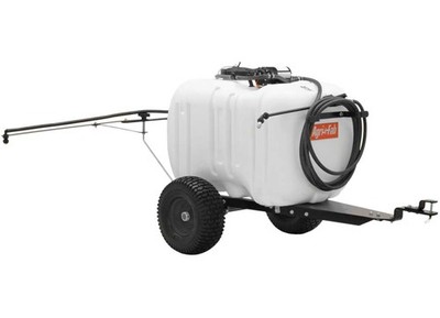 Agri-Fab 45-0589 Tow Sprayer, 45 Gallon Tank, Black/White