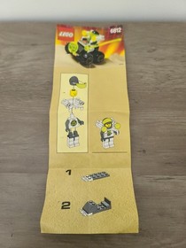 LEGO Space Set #6812 1991 Blacktron 2 Grid Trekkor Complete W/ Instructions