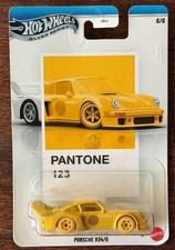 Hot Wheels 2026 Silver Series Pantone Yellow 123 Porsche 934/5
