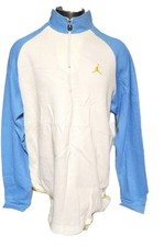 Air Jordan Sweater Cust1 Made For MJ Himself Vintage  2004 Nike White Unc Blue