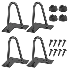 EconoHome Metal Hairpin Legs 6 inch - Modern Table & Desk Legs for DIY Projects