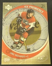 2005-06 Upper Deck Ice Hockey Ice Premieres Rookie /999 Mike Richards 