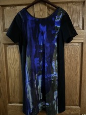 Vera Wang Print Dress - Size Medium - Beautiful
