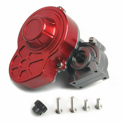 Metall Komplett Transmission Gearbox Getriebe Gear Für 1/10 RC Auto Axial S O3Y3