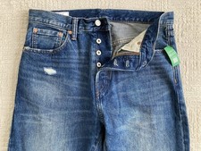 NEW Gap Button Fly '90s Original Straight Fit Jeans Men  s 30 X 30 Indigo 32x28.5