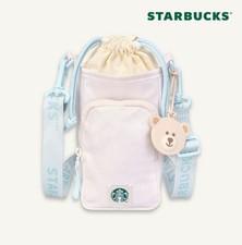 Starbucks Play Blue Bottle Bag Reusable Carry Tote Limited Edition Eco NEW