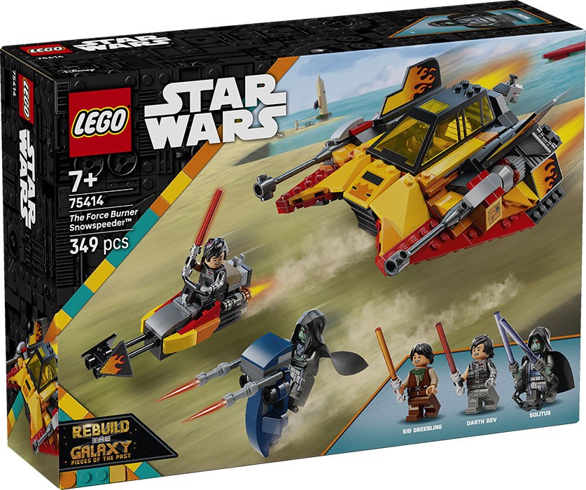 LEGO 75414 Star Wars Snowspeeder Force Burner - Set Esclusivo 349 Pezzi