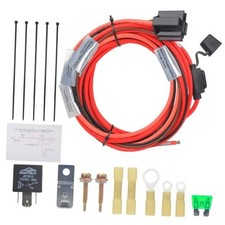 Electric Fuel Pump Relay Kit 12V Fuel Pump Bypass Harness, 40 AMP Waterproof
