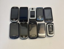 Mixed Lot Of Cell Phones Samsung Nokia Pantech AT T Verizon For Parts or Repair
