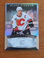 2023-24 UD Black Diamond - Jarome Iginla Diamond Legends Base /299 - Calgary 