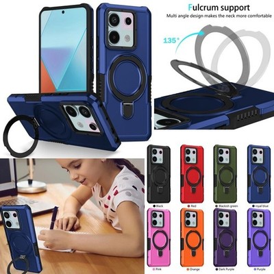 Shockproof Ring Case Stand Rugged Hard Phone Case For Xiaomi Redmi ''All'' Series