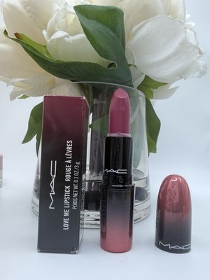 Mac Love Me Lipstick 407 As If I Care 0.1oz/3g DISCONTINUED