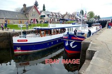 PHOTO  FORT AUGUSTUS AND LOCH NESS. TWO LARGE CANAL AND LOCH CRUISERS 'SPIRIT OF