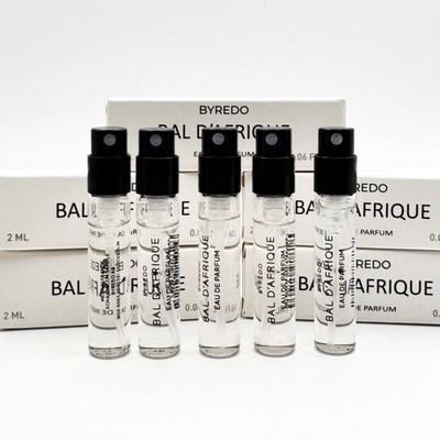 5 Pcs Byredo Bal D Afrique EDP Sample Spray 2ml/0.06oz 