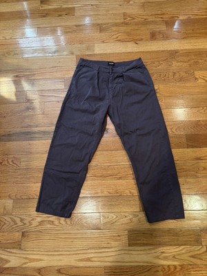 Shuttle Notes C.O.F Studios Men's Burgandy Pants 34 Made In Italy