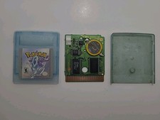 AUTHENTIC Pokemon: Crystal Version (GameBoy Color) New Battery Tested And Works!