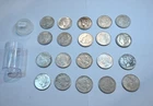 Roll Of Morgan Dollars And Peace Dollars!! Mixed Dates And Mint Marks! 20 coins!