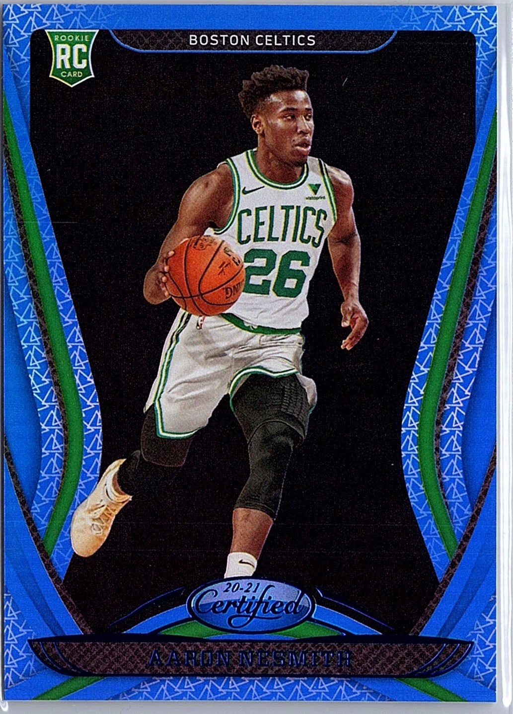 2020-21 Panini Certified #187 Aaron Nesmith Mirror Blue