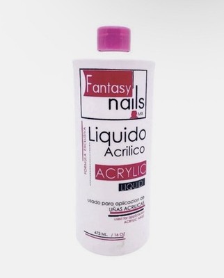 Fantasy Nails Acrylic Liquid Monomer 16 oz / 473 ml Acrylic Nail System