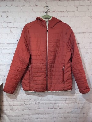 Craghoppers Compresslite Jacket Puffer Orange Size L Women's Hooded Lightweight