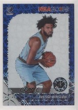 2019 Panini NBA Hoops Premium Stock Blue Lazer Prizm 53/99 Justise Winslow 0x1