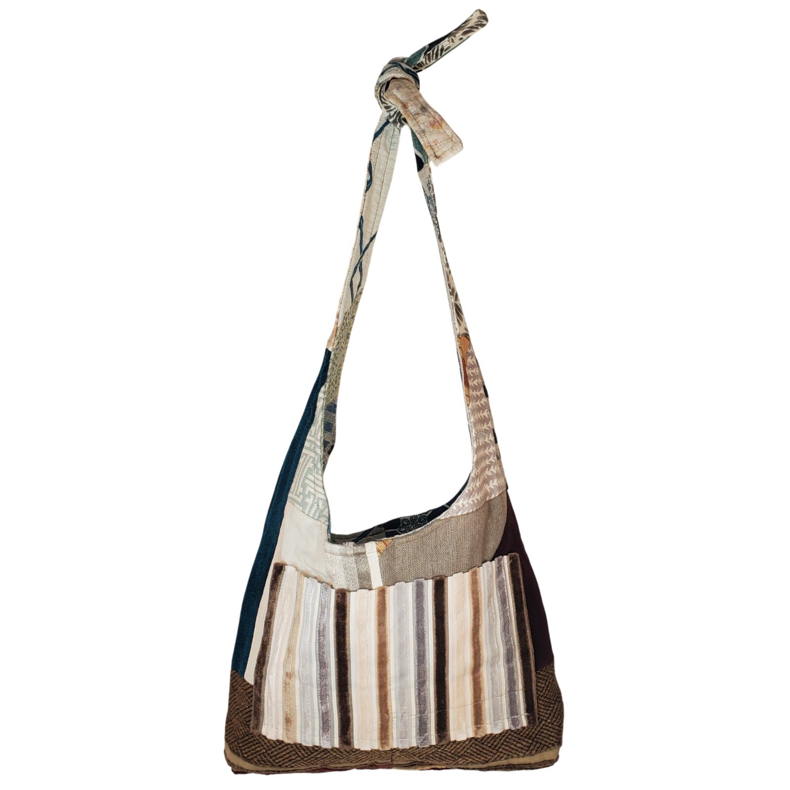 Reversable Multi-Colored Geo Pattern/Elephant Hob… - image 8