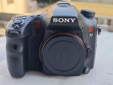 Sony Alpha A77 Digital Camera Only Body 24.3MP English Tiltable Screen - Black