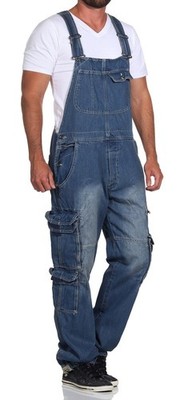 Jet Lag Herren Latzhose Latz Jeans Herrenhose Latzjeans Hose Jeanshose Overall A