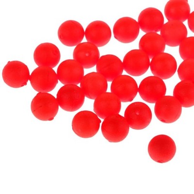 50 Stücke Angeln Float Ball EVA Schaum Ball Markante Bohnen Auftrieb Bobber