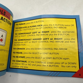 Spider-Man Return of the Sinister Six NES Nintendo Insert Poster & Manual Only